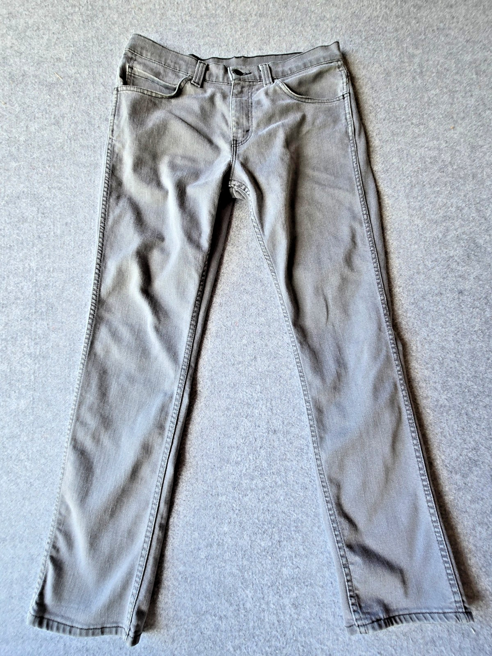 Levi's 511 Men's Jeans Standard Slim Fit 5-Pocket Stretch Flex Light Grey 30x29